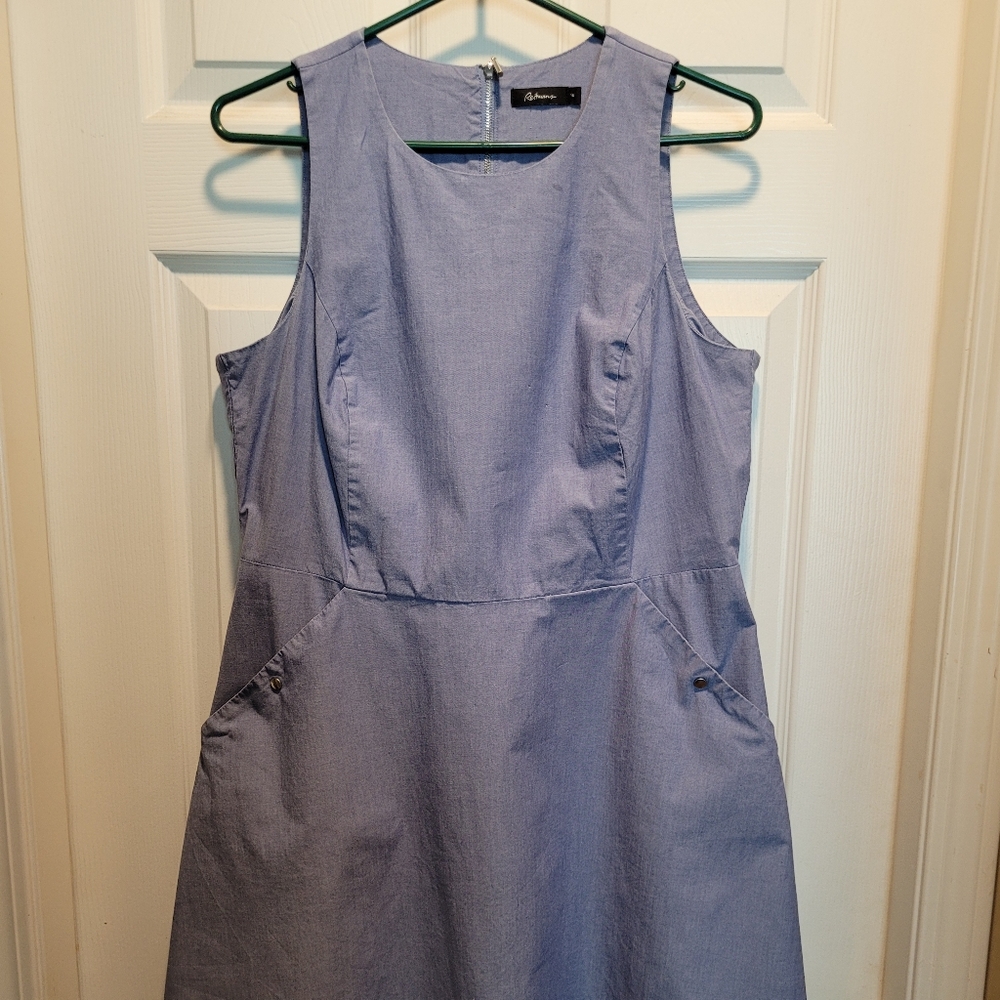 Reitmans chambray dress (US 14)